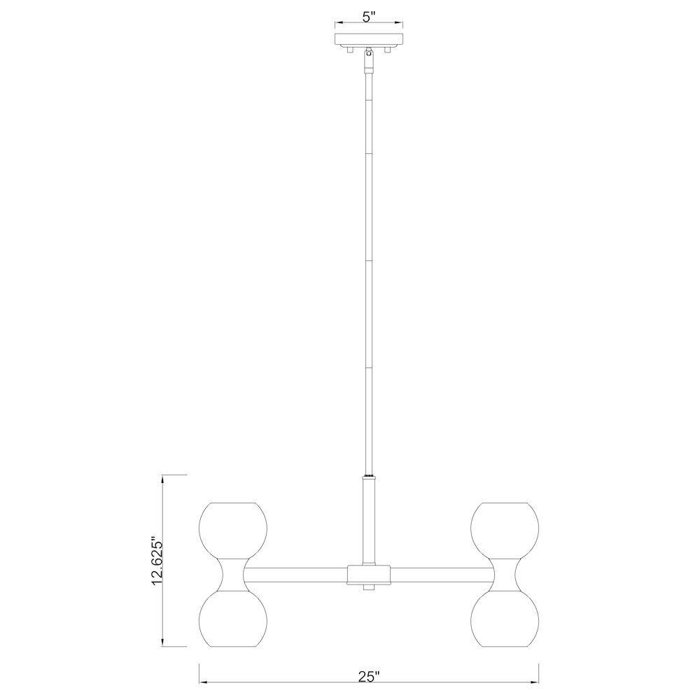 Z-Lite 10 Light Chandelier. Picture 8
