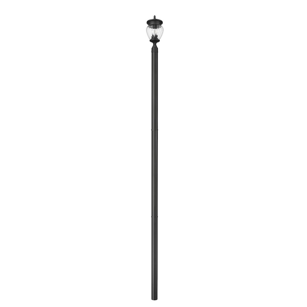 Z-Lite 3 Light Outdoor Post Mounted Fixture. Picture 5