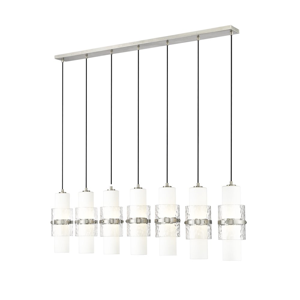 Z-Lite 7 Light Linear Chandelier. Picture 1