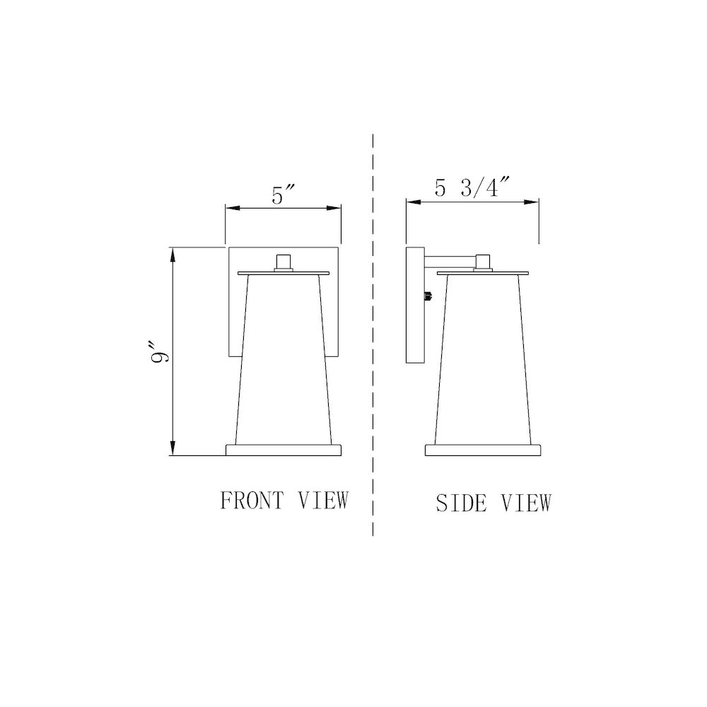 Z-Lite 1 Light Outdoor Wall Light. Picture 8