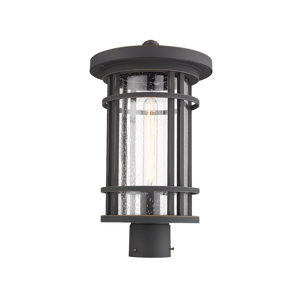Z-Lite 1 Light Outdoor Post Mount Fixture. Picture 3