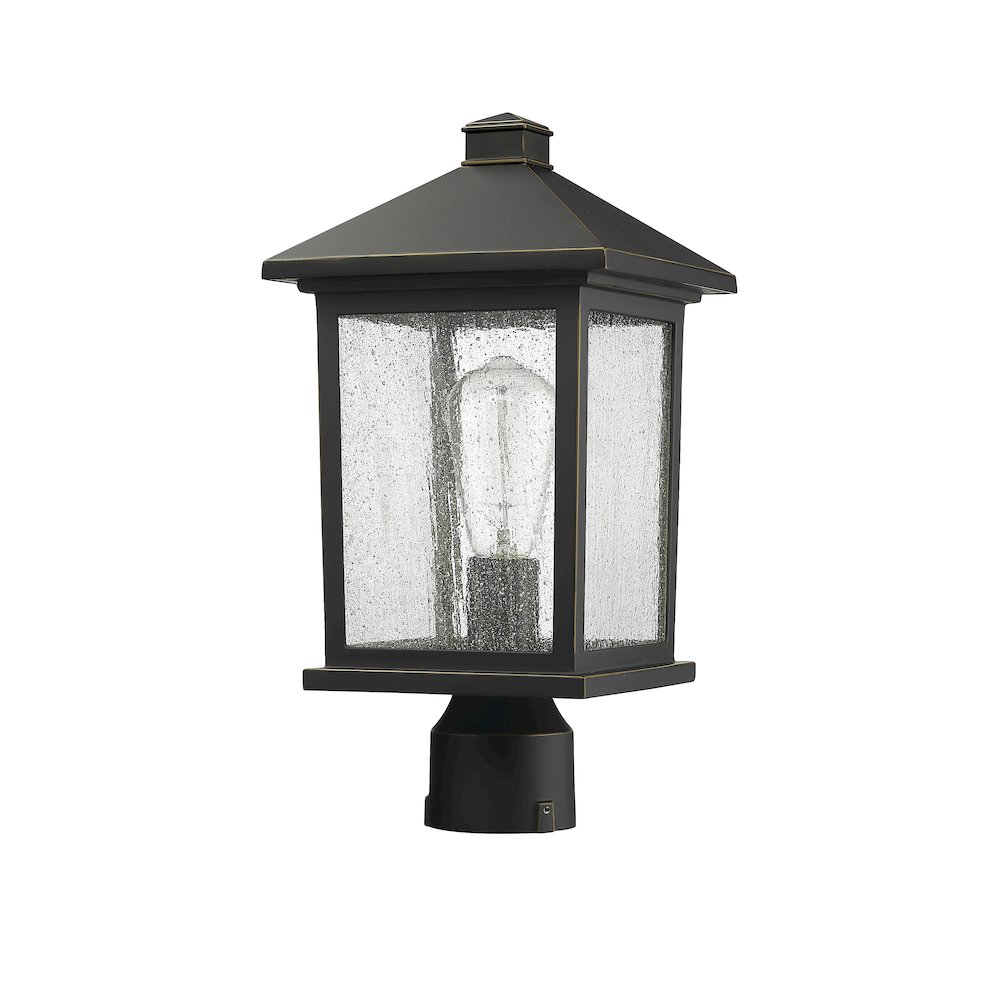 Z-Lite 1 Light Outdoor Post Mount Fixture. Picture 5