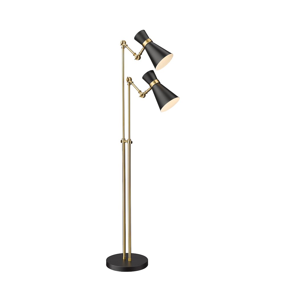 Z-Lite 2 Light Floor Lamp. Picture 3
