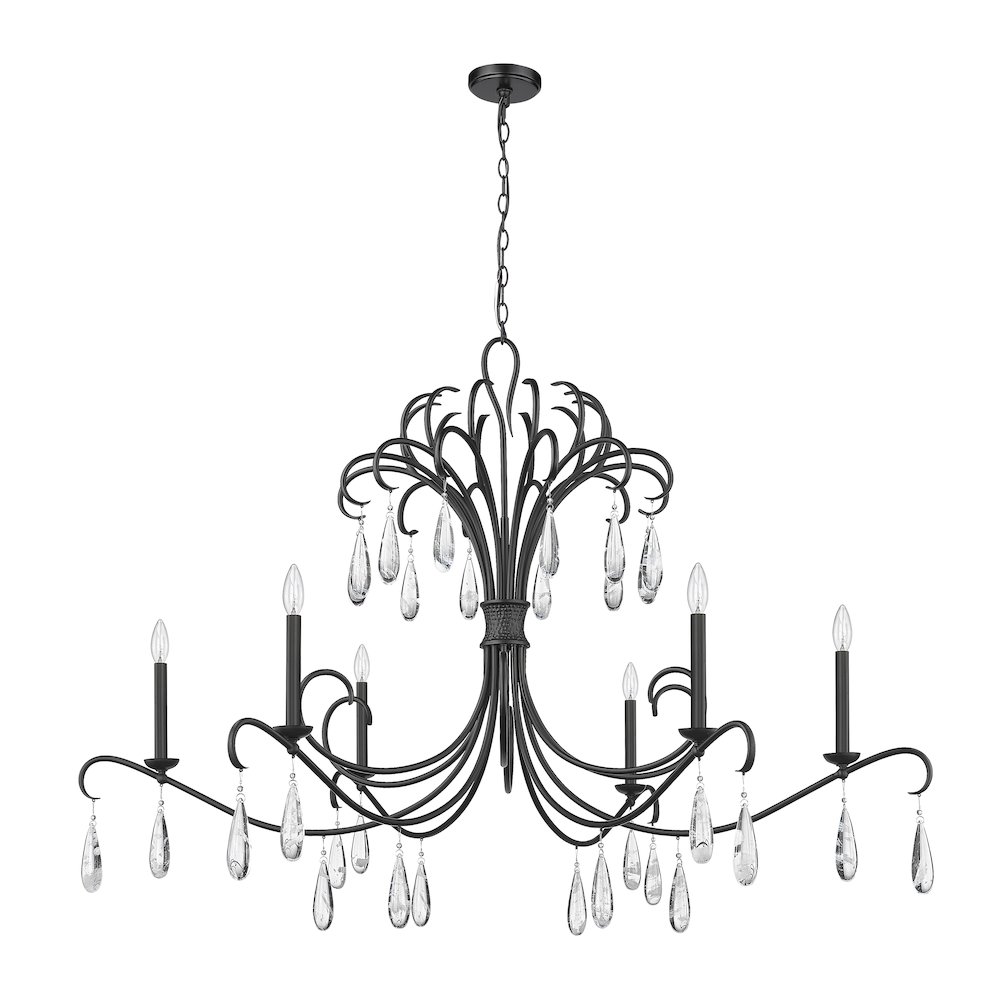 Z-Lite 6 Light Chandelier. Picture 5