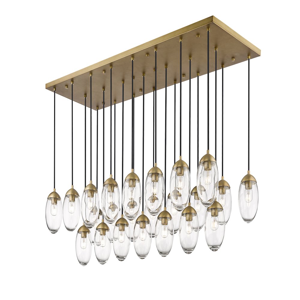 Z-Lite 23 Light Linear Chandelier. Picture 3