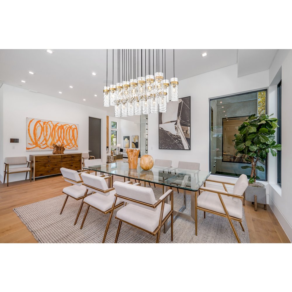 Z-Lite 23 Light Linear Chandelier. Picture 7