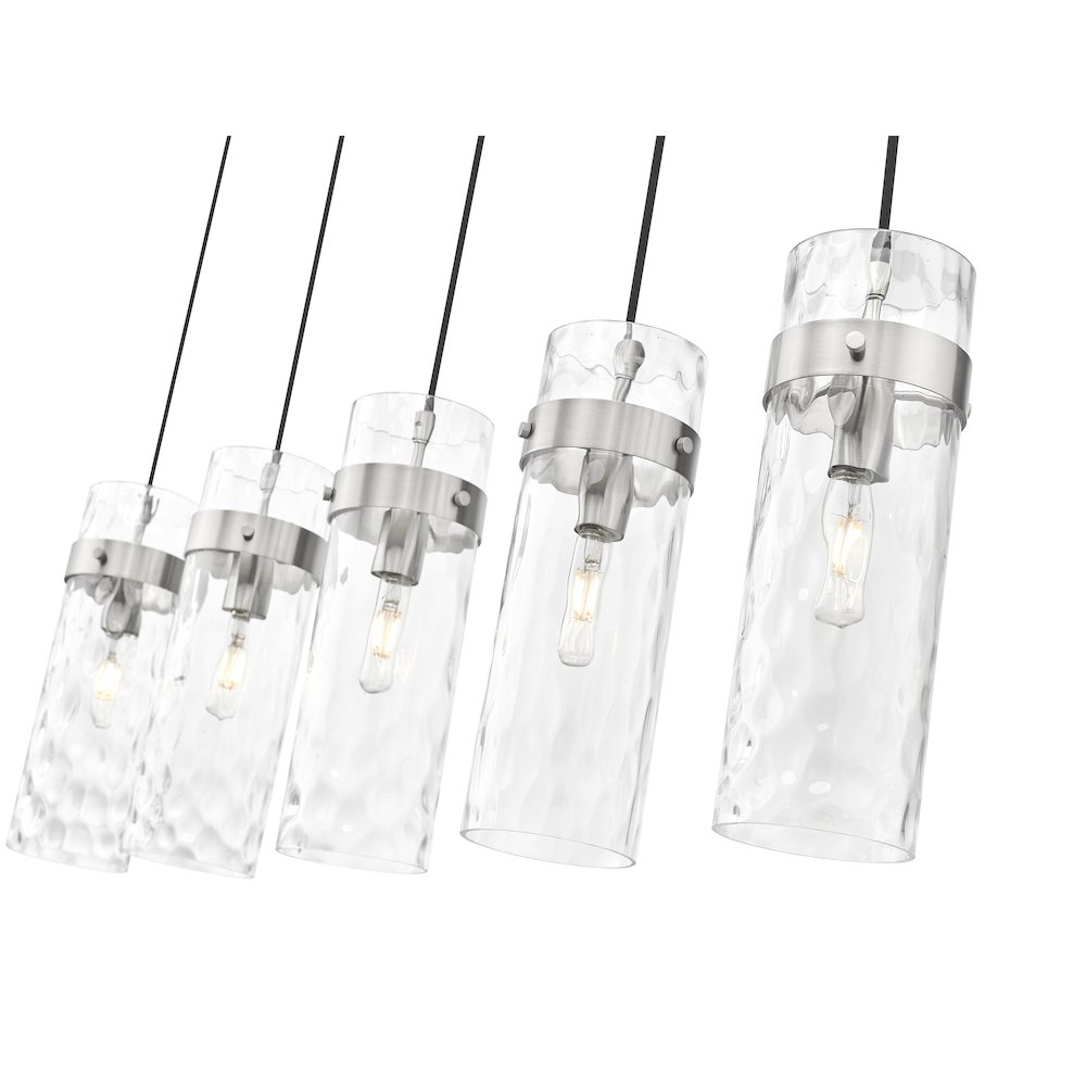 Z-Lite 5 Light Linear Chandelier. Picture 4