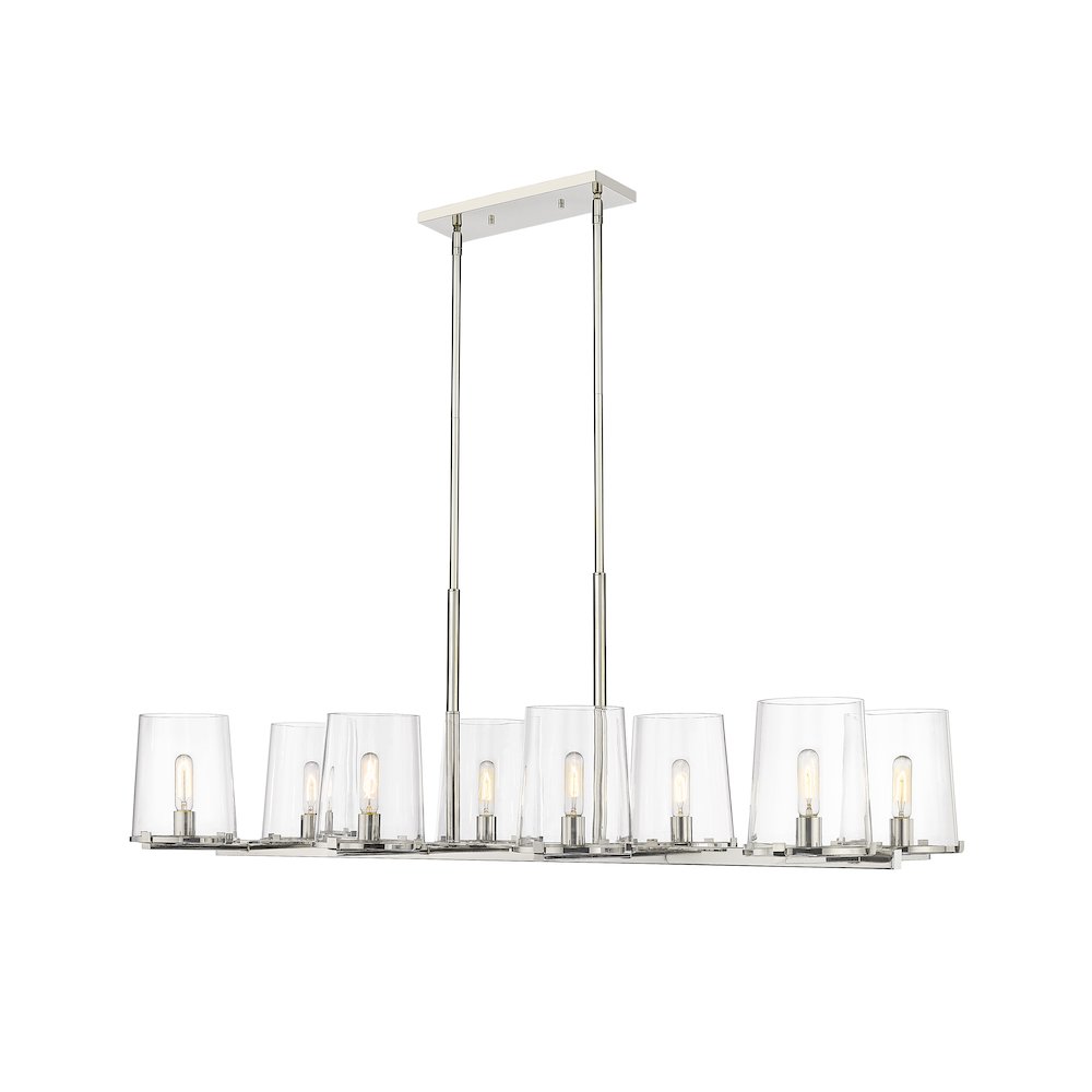 Z-Lite 8 Light Linear Chandelier. Picture 3