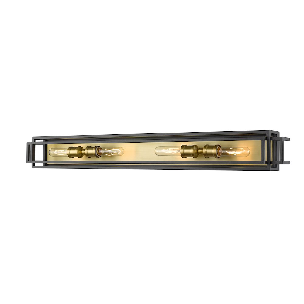 Z-Lite 4 Light Vanity. Picture 1