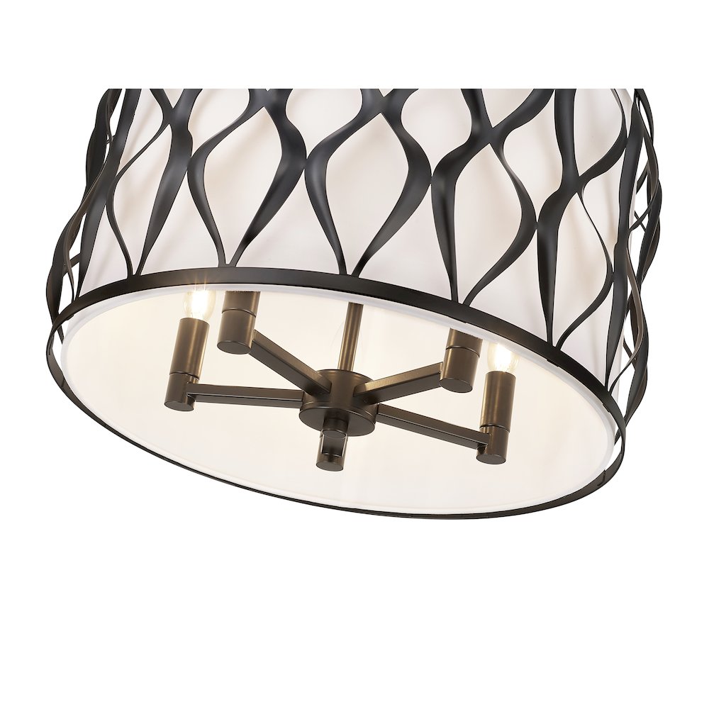 Z-Lite 5 Light Pendant. Picture 4