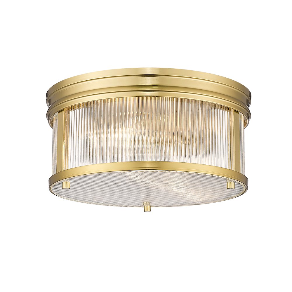 Z-Lite 2 Light Flush Mount. Picture 2