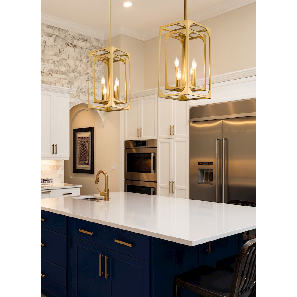 Z-Lite 4 Light Chandelier. Picture 6