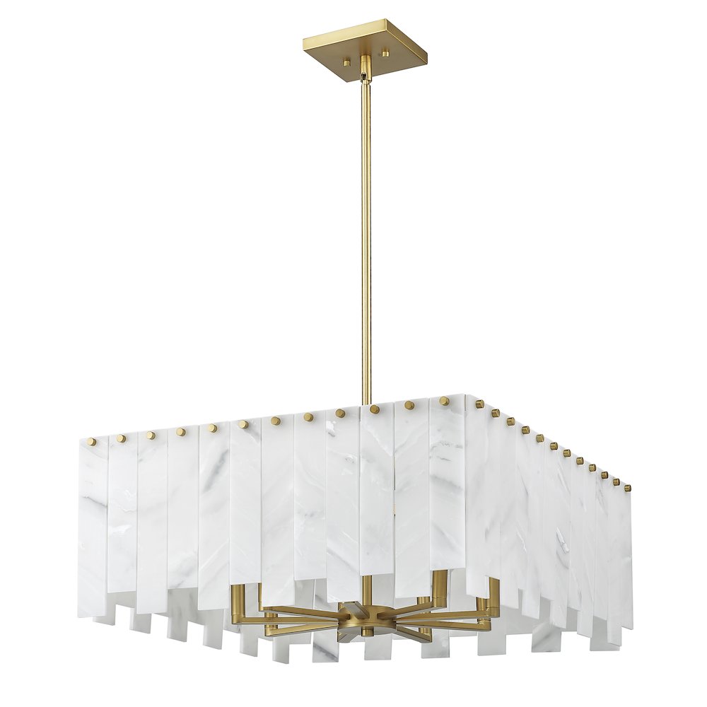 Z-Lite 8 Light Chandelier. Picture 5