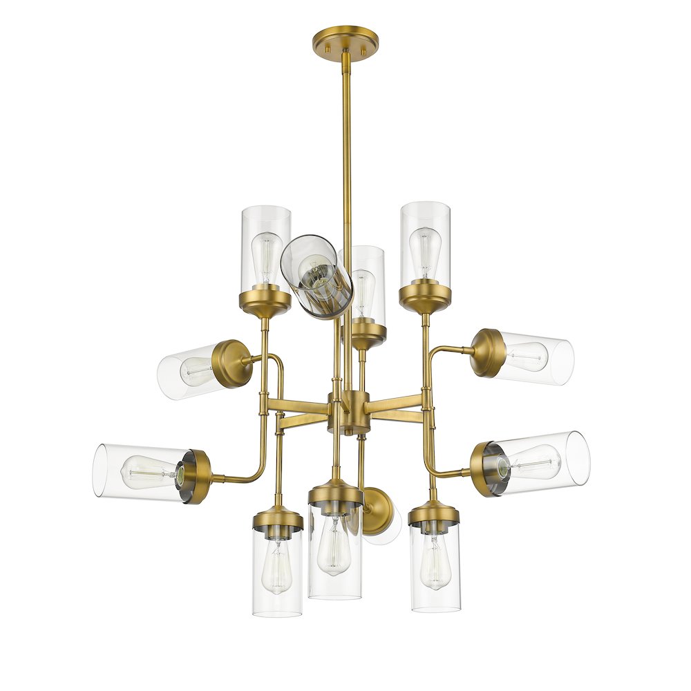 Z-Lite 12 Light Chandelier. Picture 5