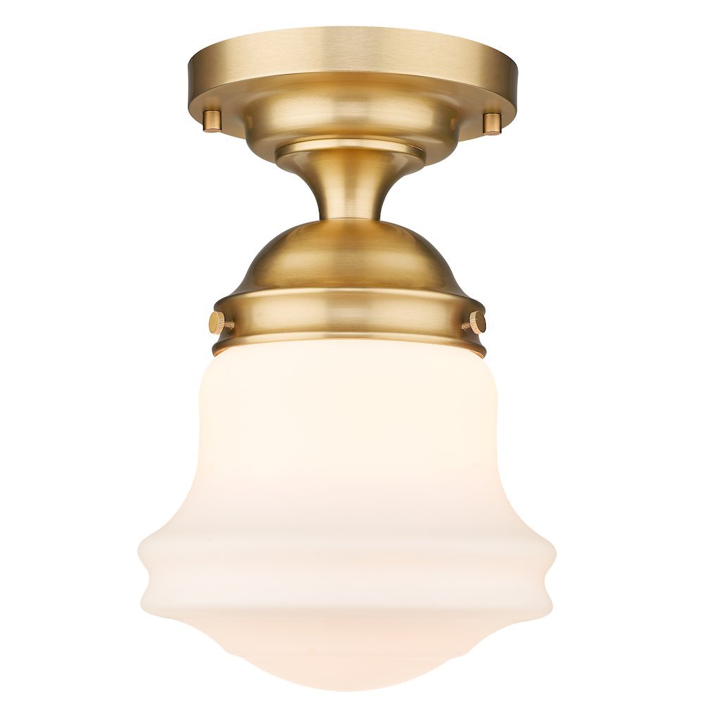 Z-Lite 1 Light Flush Mount. Picture 1