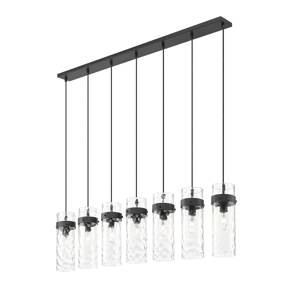 Z-Lite 7 Light Linear Chandelier. Picture 2