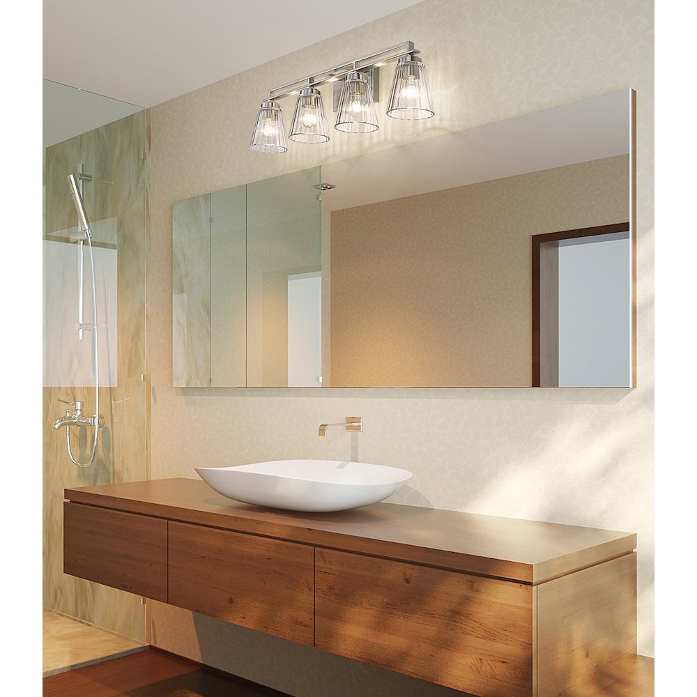 Z-Lite 4 Light Vanity. Picture 6