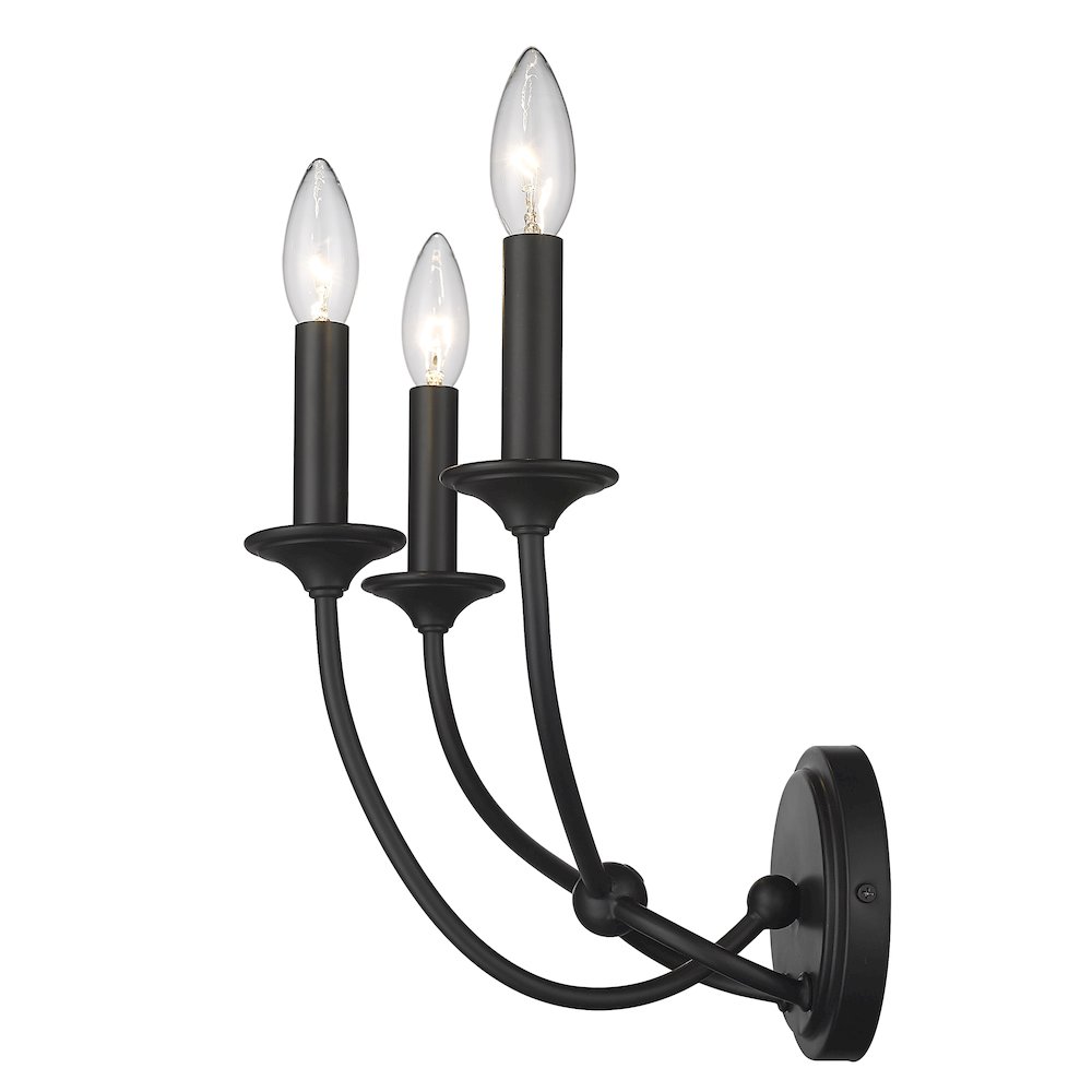Z-Lite 3 Light Wall Sconce. Picture 2