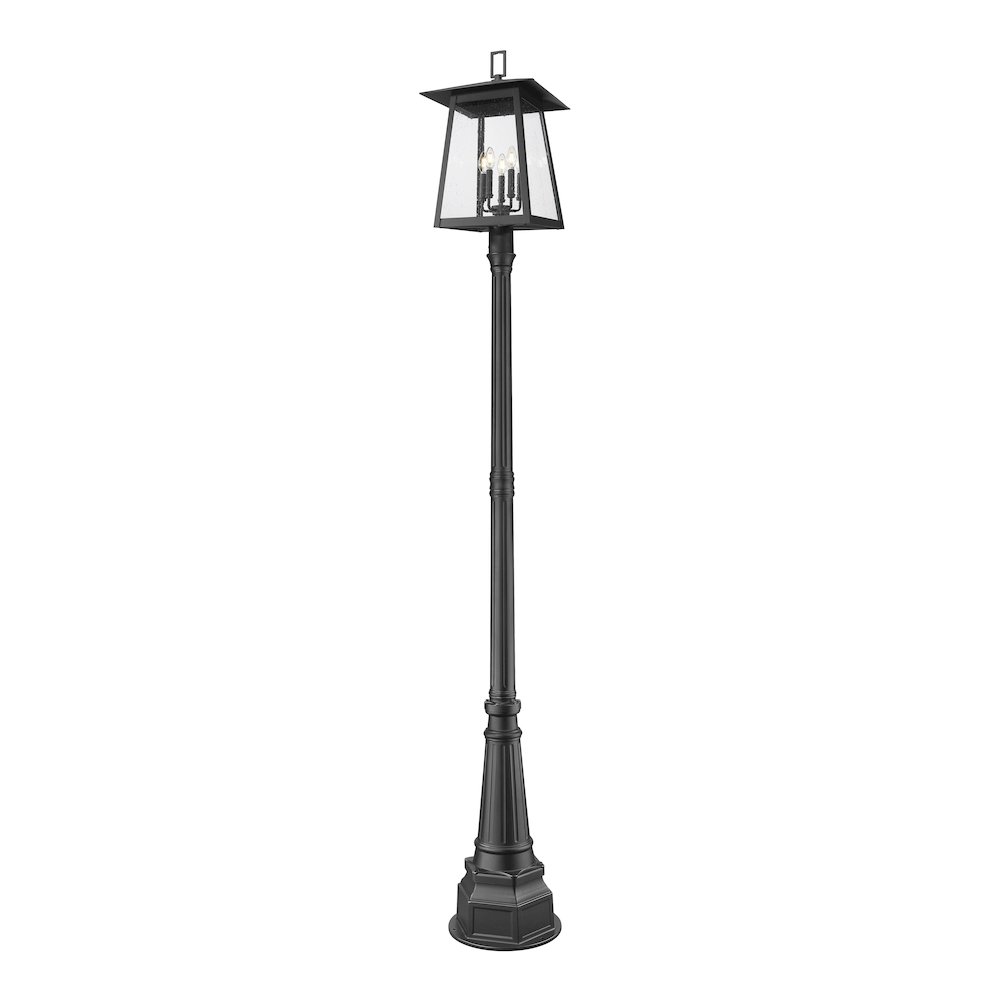 Z-Lite 5 Light Outdoor Post Mounted Fixture. Picture 1
