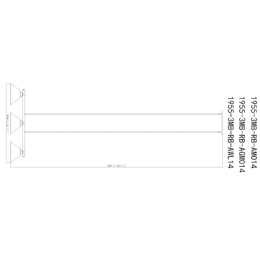 Z-Lite Bronte 3 Light Billiard, Steel Frame, White Linen Shade Color. Picture 8