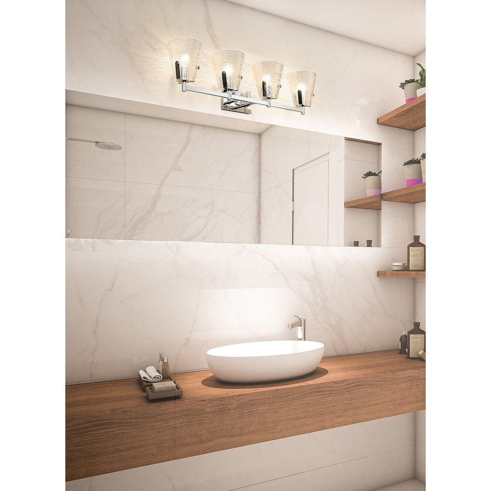Z-Lite 4 Light Vanity. Picture 7