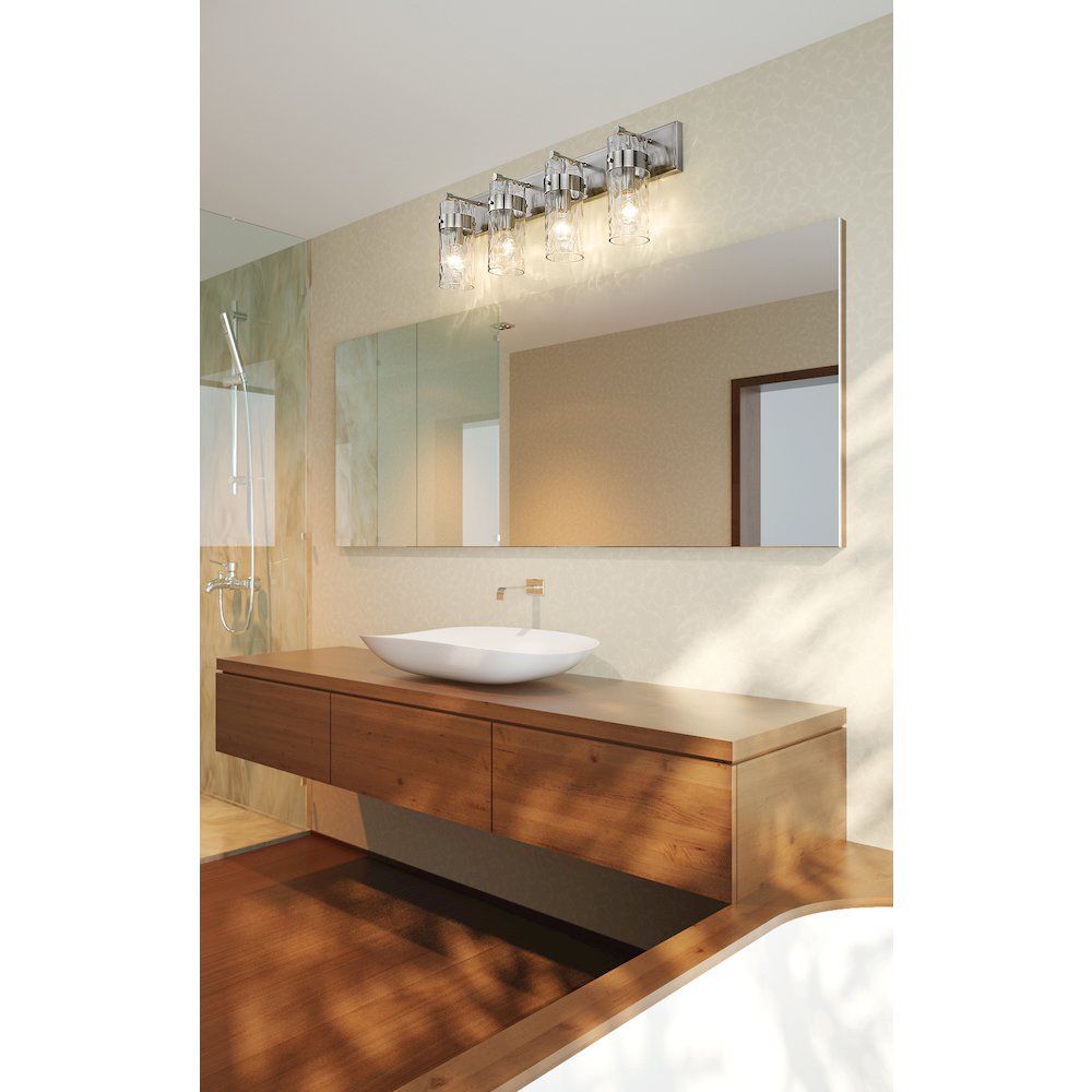 Z-Lite 4 Light Vanity. Picture 6