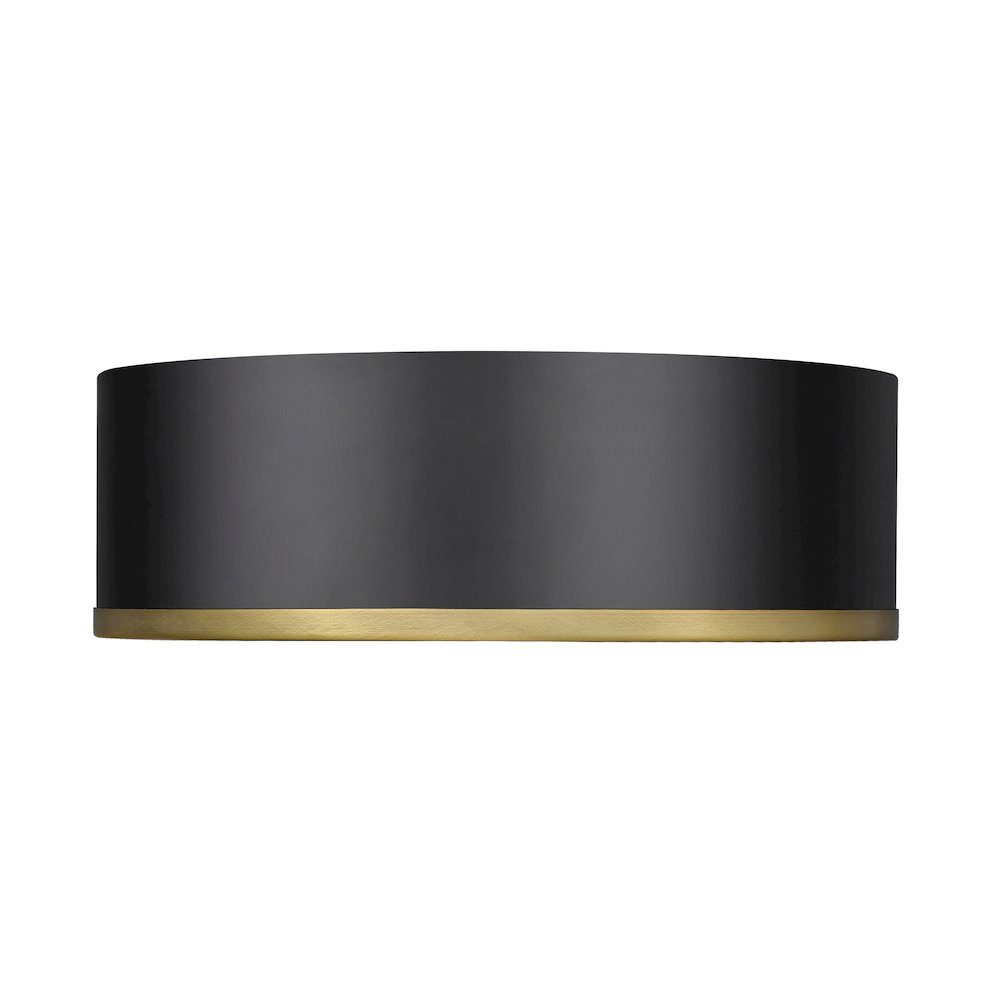 Z-Lite 3 Light Flush Mount. Picture 2