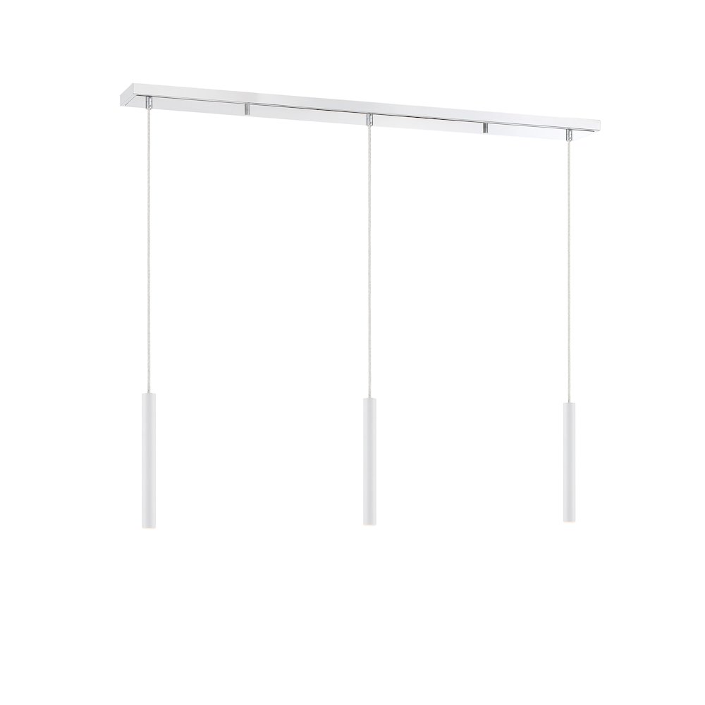 Z-Lite 3 Light Linear Chandelier. Picture 3