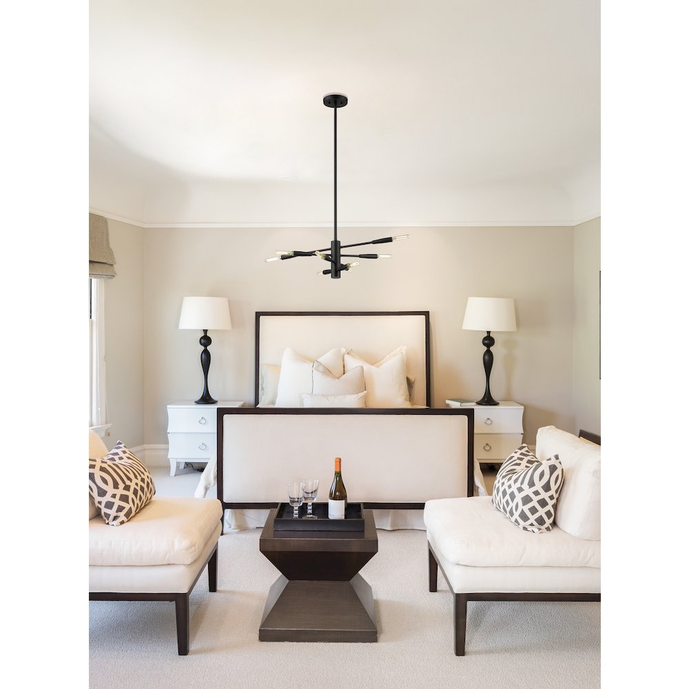Z-Lite 8 Light Chandelier. Picture 7