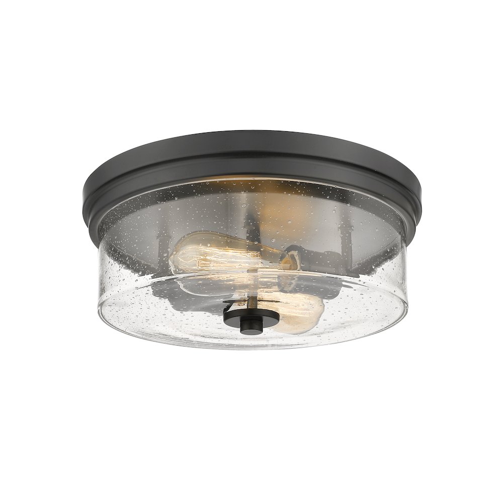 Z-Lite 2 Light Flush Mount. Picture 1