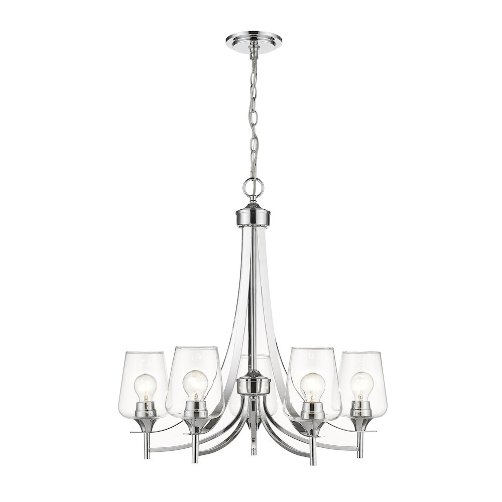 Z-Lite 5 Light Chandelier. Picture 1