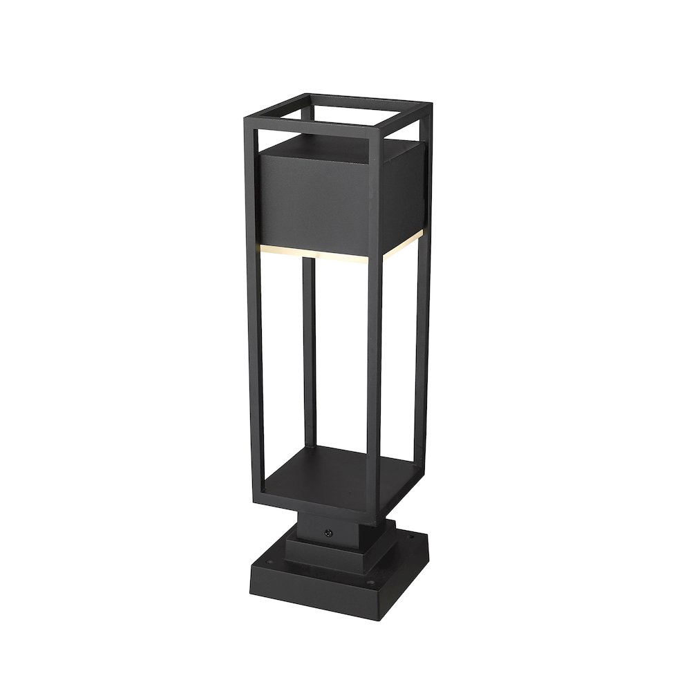 Z-Lite 1 Light Outdoor Pier Mounted Fixture. Picture 3
