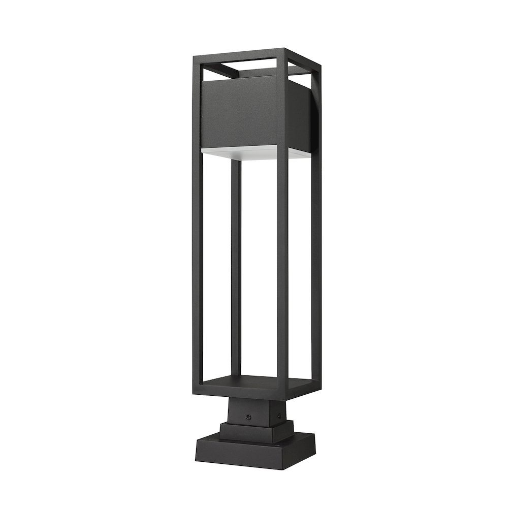 Z-Lite 1 Light Outdoor Pier Mounted Fixture. Picture 5