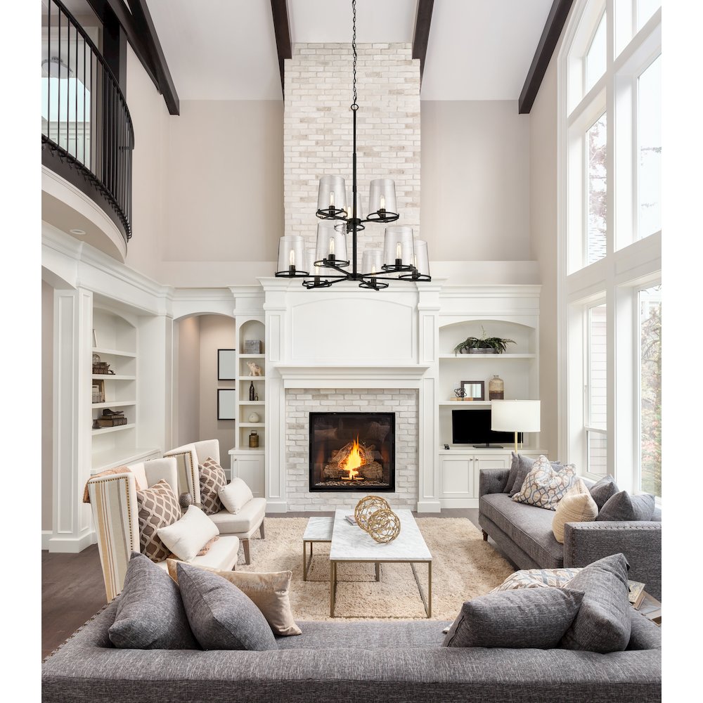Z-Lite 9 Light Chandelier. Picture 6