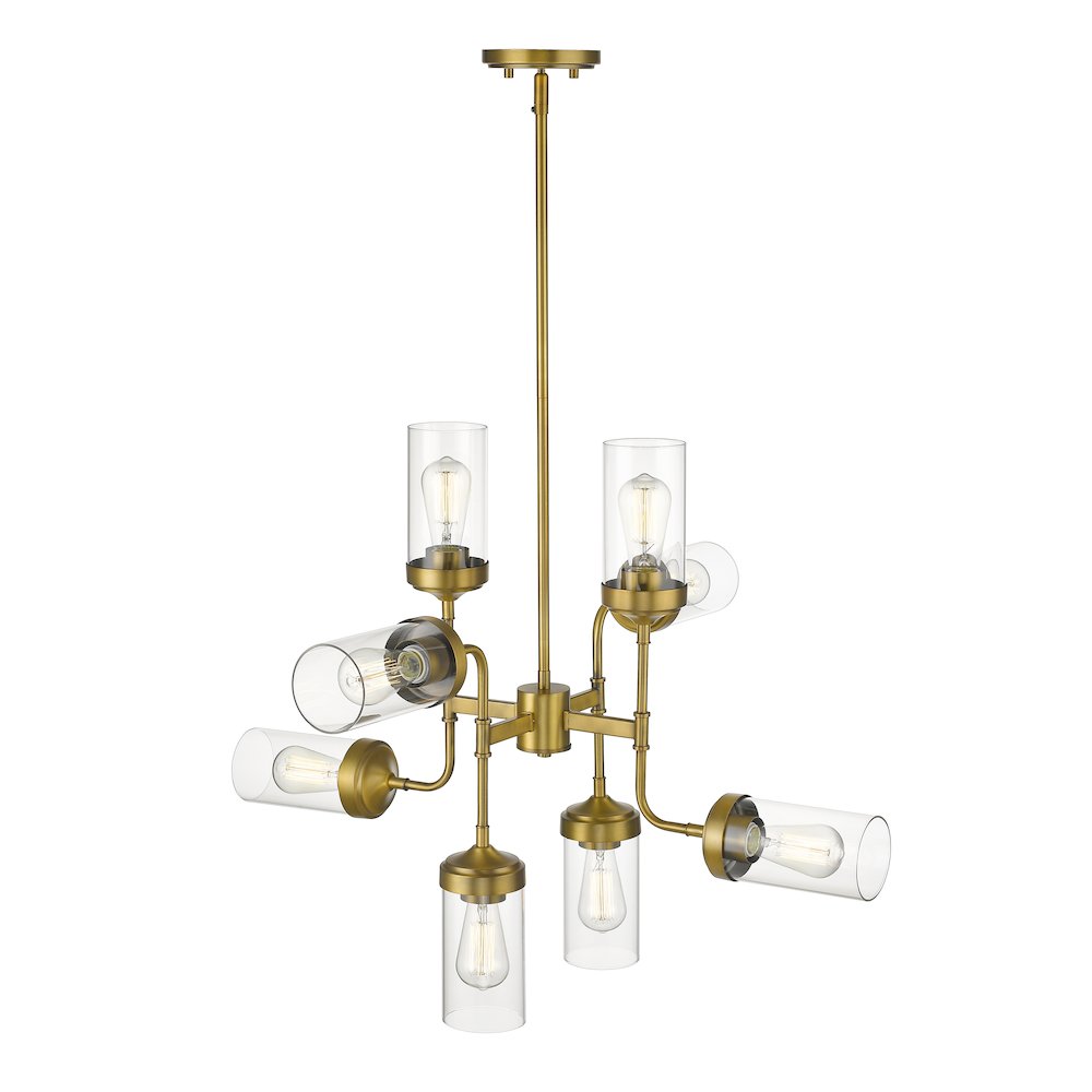 Z-Lite 8 Light Chandelier. Picture 2