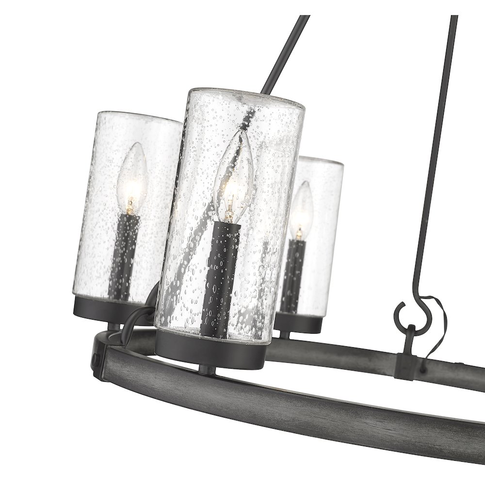 Z-Lite 6 Light Outdoor Chandelier. Picture 4