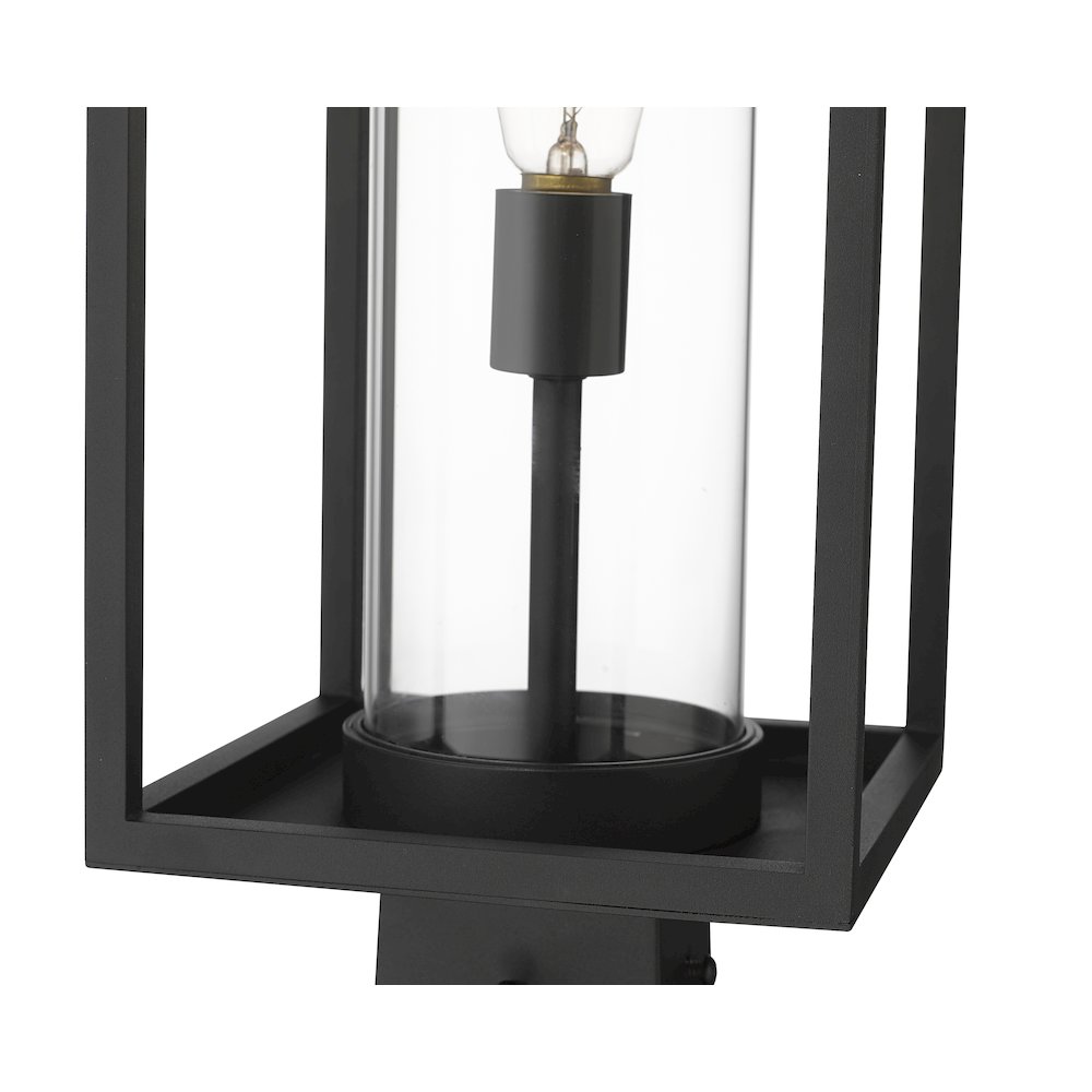 Z-Lite 1 Light Outdoor Post Mount Fixture. Picture 4