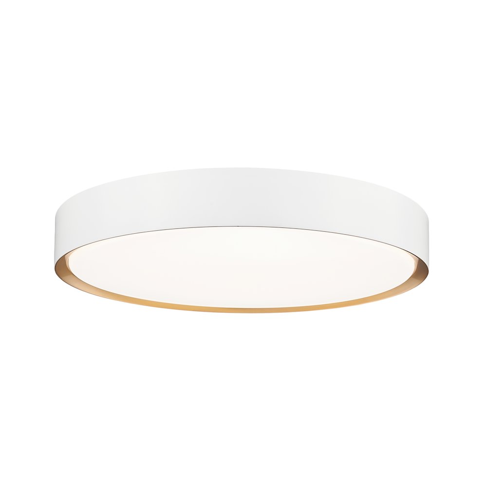 Z-Lite 1 Light Flush Mount. Picture 1