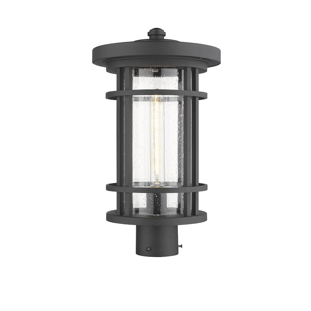 Z-Lite 1 Light Outdoor Post Mount Fixture. Picture 1