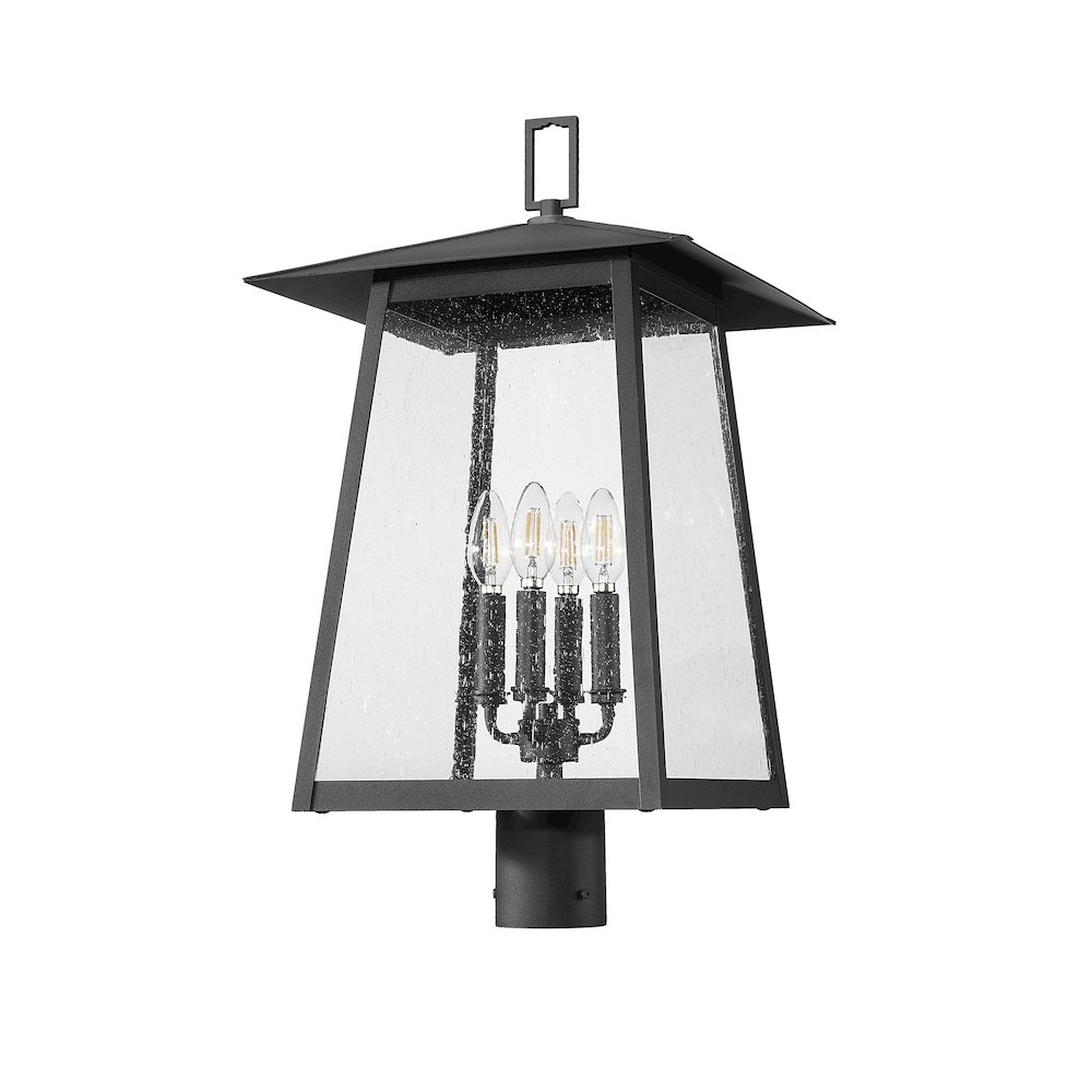 Z-Lite 4 Light Outdoor Post Mount Fixture. Picture 5