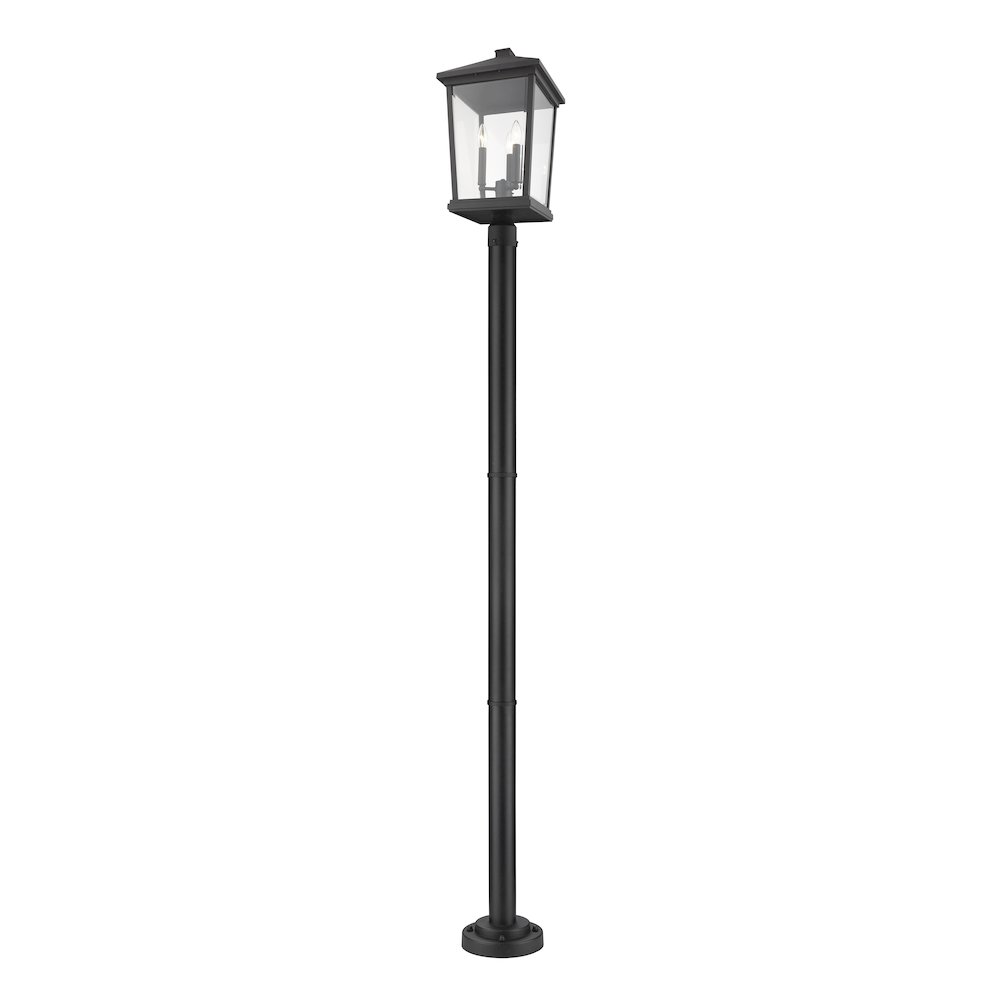 Z-Lite 3 Light Outdoor Post Mounted Fixture. Picture 1