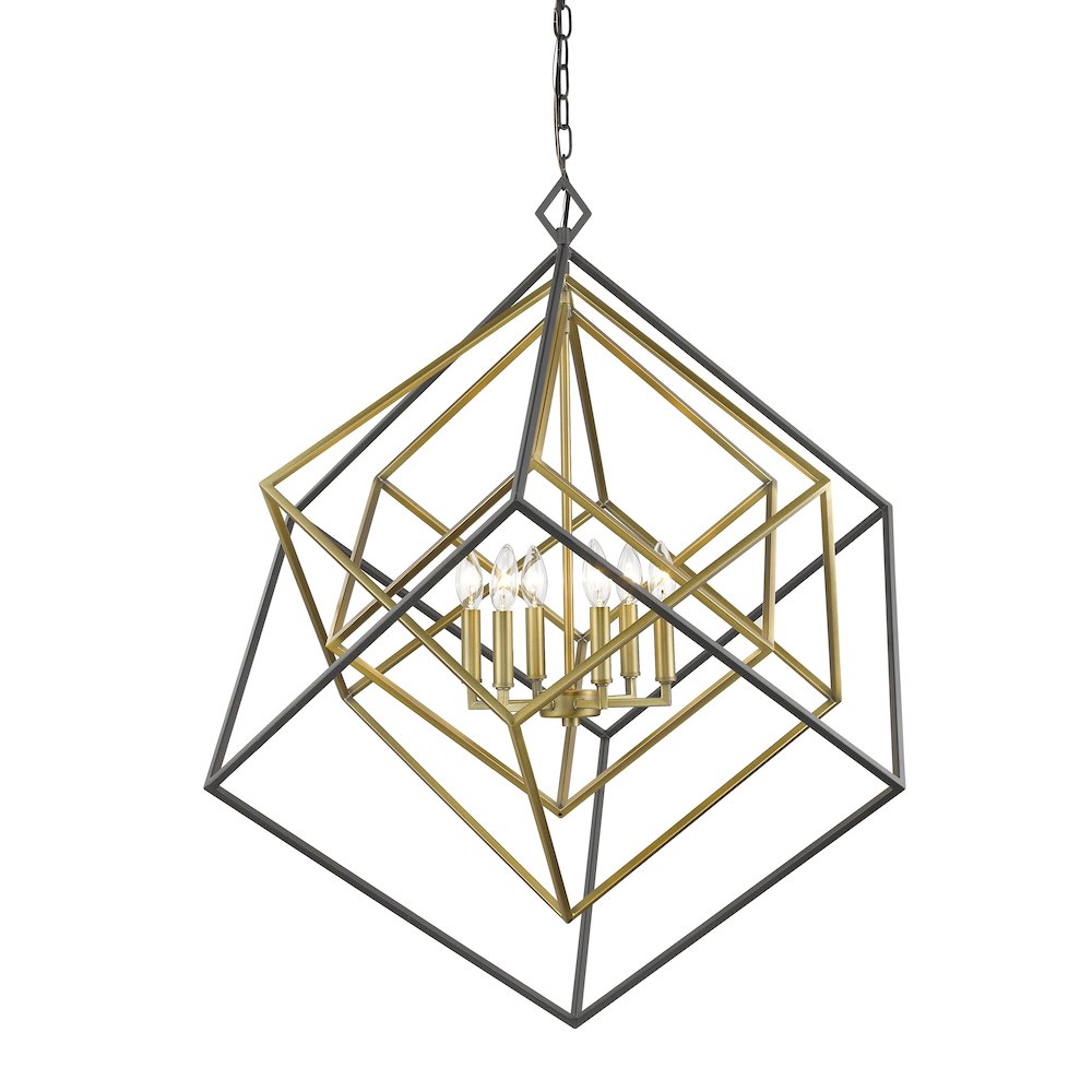 Z-Lite 6 Light Chandelier. Picture 3
