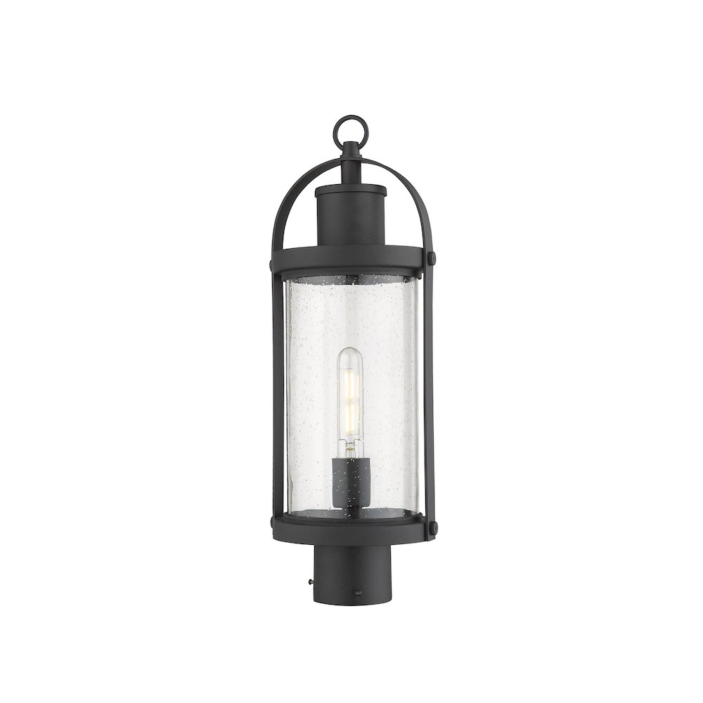 Z-Lite 1 Light Outdoor Post Mount Fixture. Picture 2