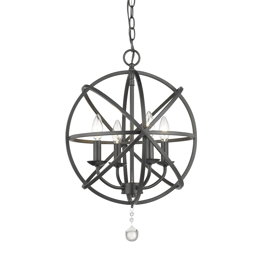 Z-Lite 4 Light Chandelier. Picture 1