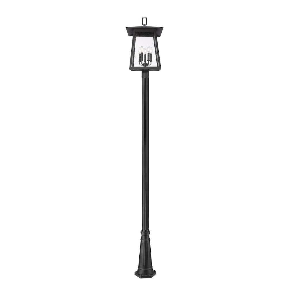 Z-Lite 5 Light Outdoor Post Mounted Fixture. Picture 3