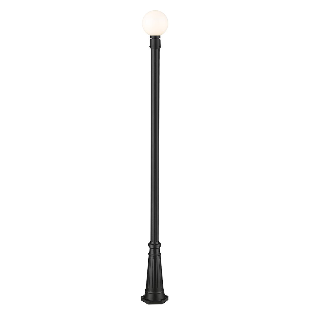 Z-Lite 1 Light Outdoor Post Mounted Fixture. Picture 1