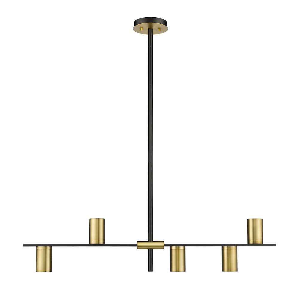 Z-Lite 5 Light Linear Chandelier. Picture 2