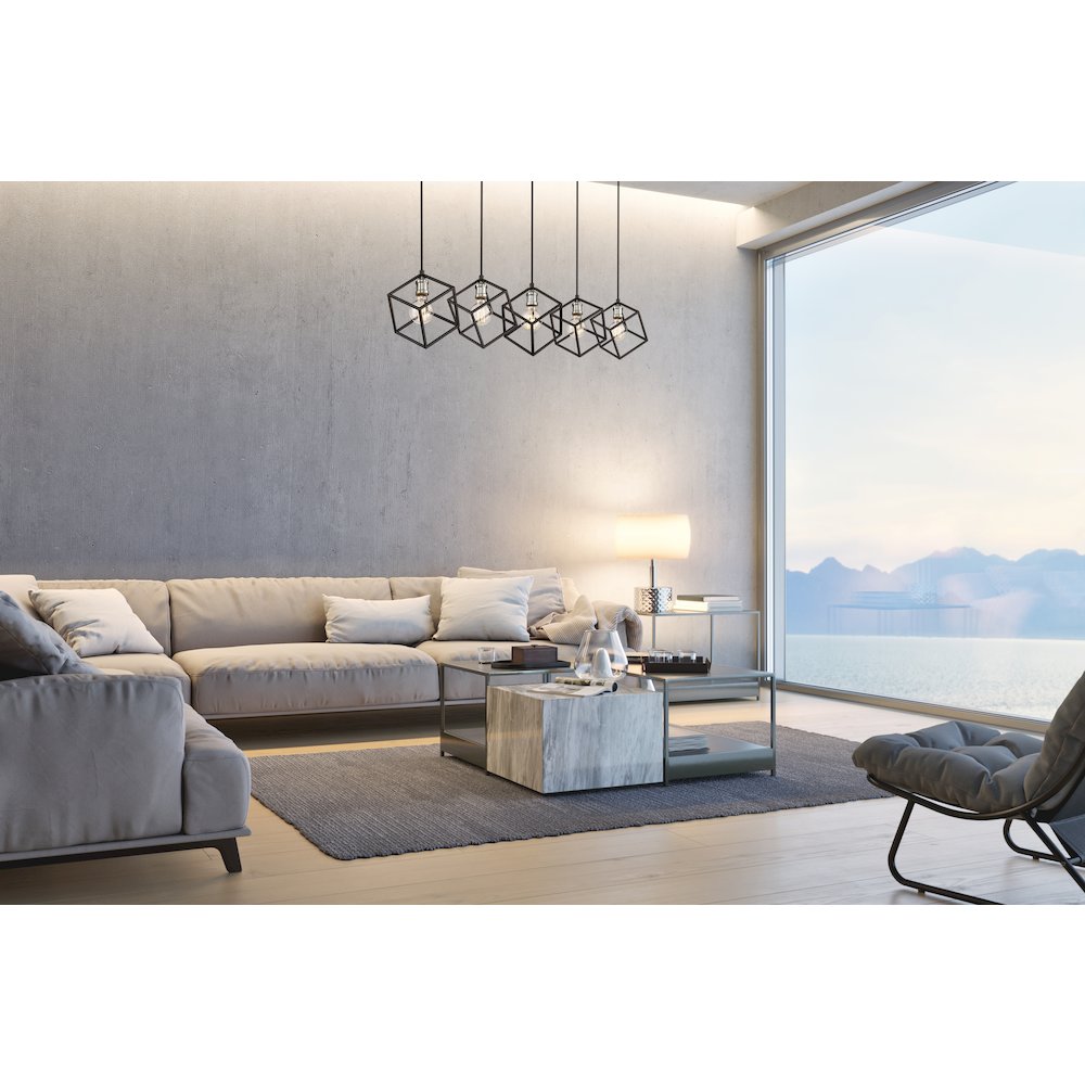 Z-Lite 5 Light Chandelier. Picture 6