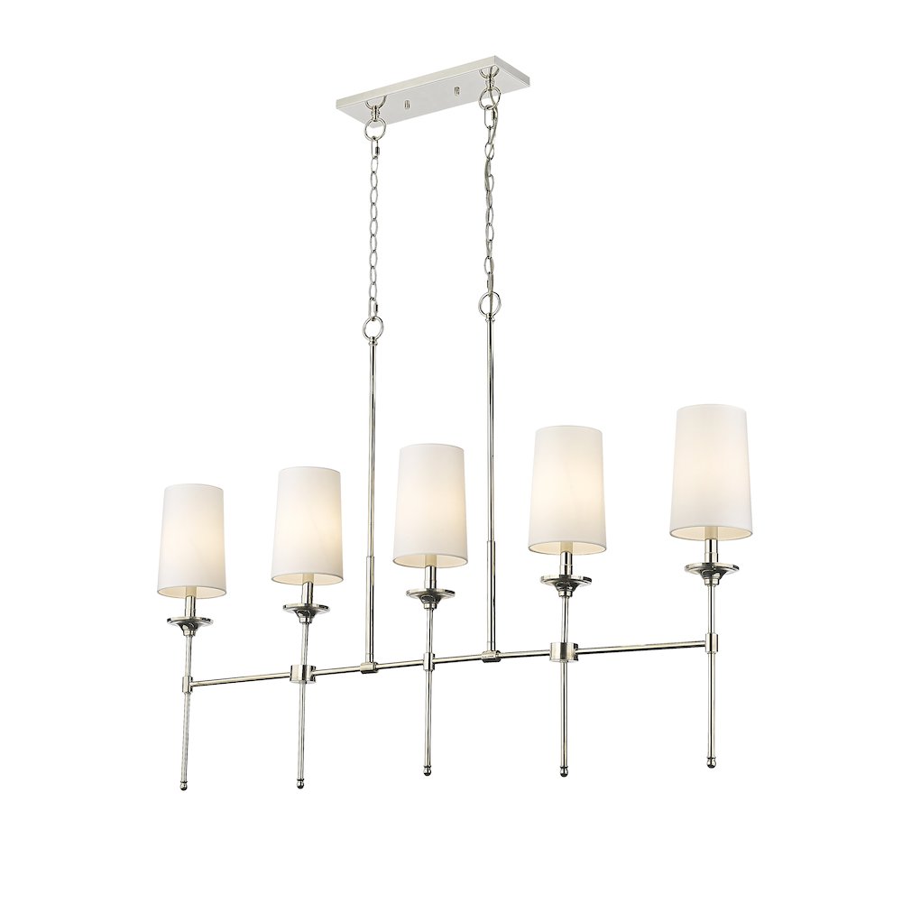 Z-Lite 5 Light Linear Chandelier. Picture 3