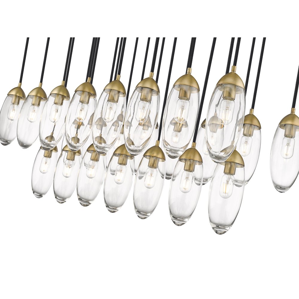 Z-Lite 23 Light Linear Chandelier. Picture 4